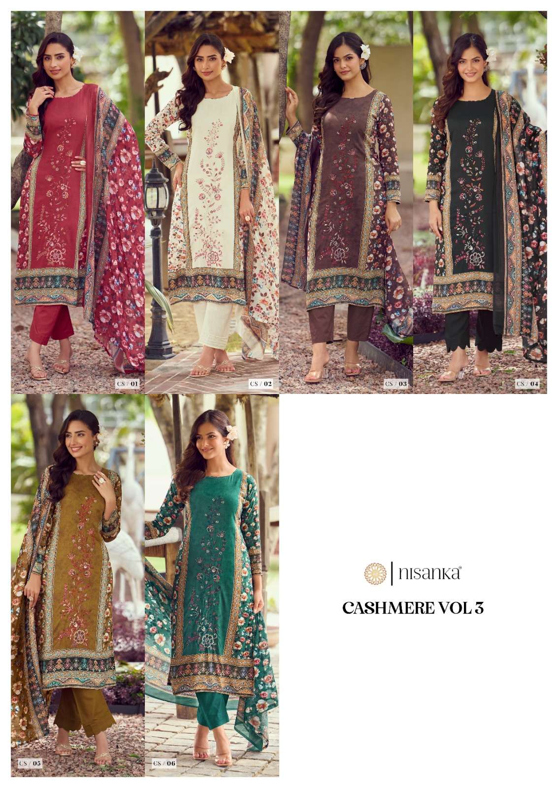 The Hermitage Shop Cashmere vol 3 wholesale dress material in hyderbad
