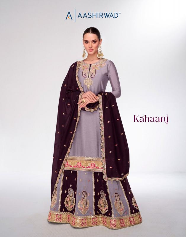 Aashirwad Kahani catalog wholesalers for salwar kameez in mumbai - Sanvari Fashion