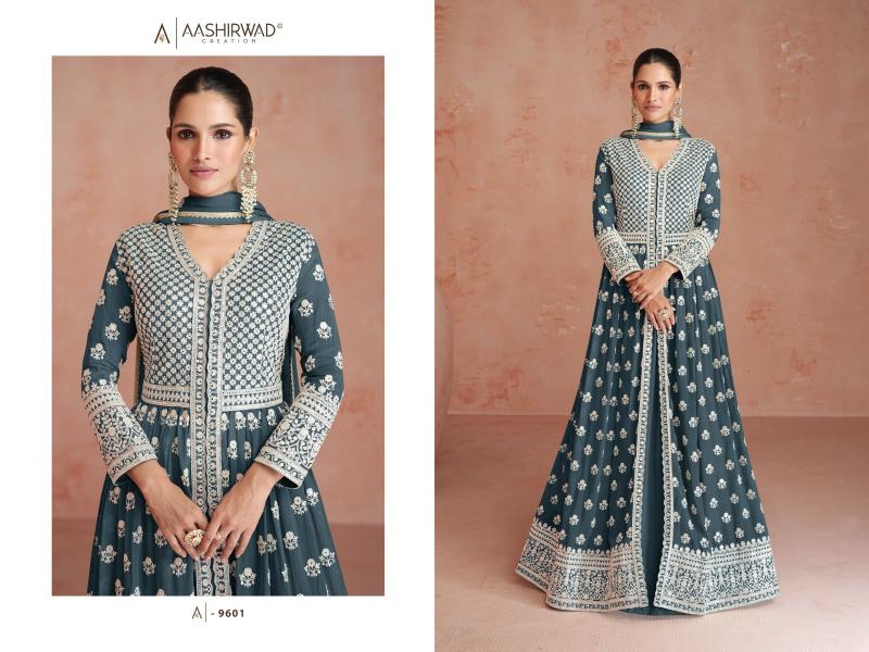Aashirwad Orchid catalog wholesale salwar kameez online shopping - Sanvari Fashion