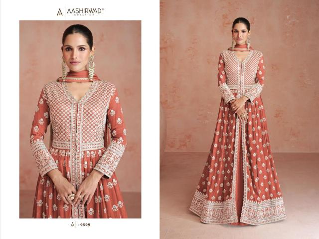 Aashirwad Orchid catalog wholesale salwar kameez online shopping - Sanvari Fashion