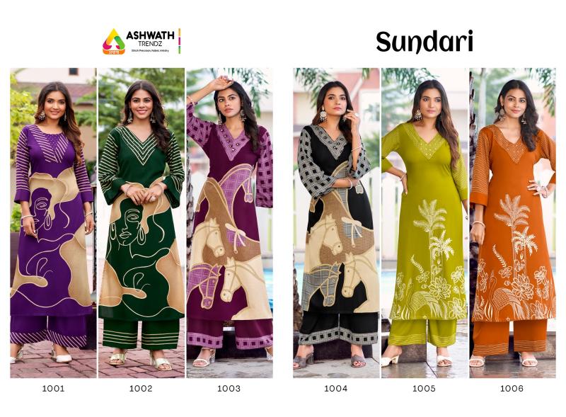 Ashwath Sundari catalog co ord sets wholesale - Sanvari Fashion
