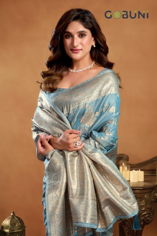 Gobuni Srivalli catalog surat market saree price - Sanvari Fashion