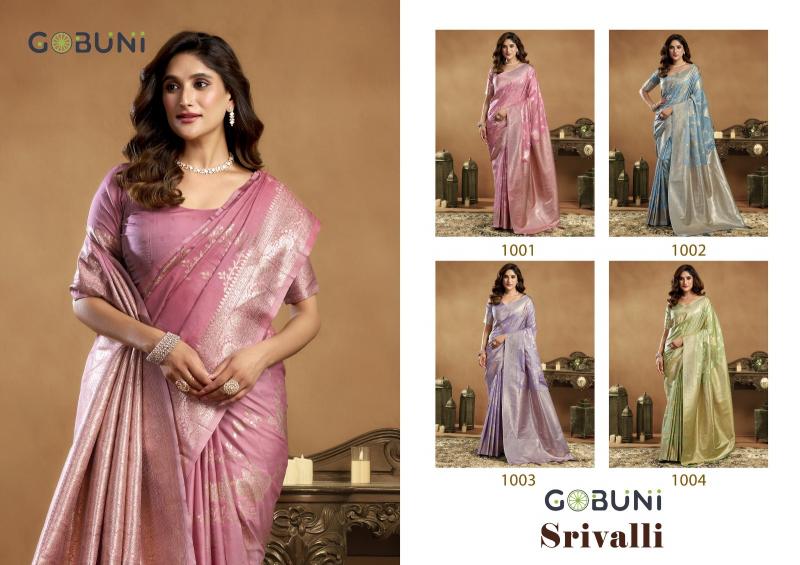 Gobuni Srivalli catalog surat market saree price - Sanvari Fashion
