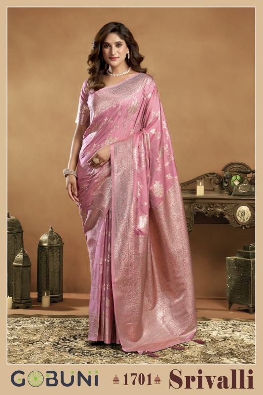 Gobuni Srivalli catalog surat market saree price - Sanvari Fashion