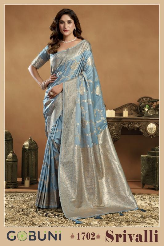 Gobuni Srivalli catalog surat market saree price - Sanvari Fashion