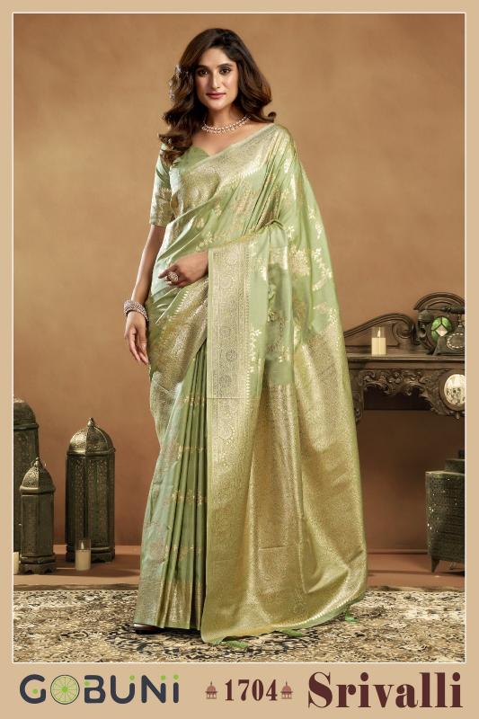 Gobuni Srivalli catalog surat market saree price - Sanvari Fashion