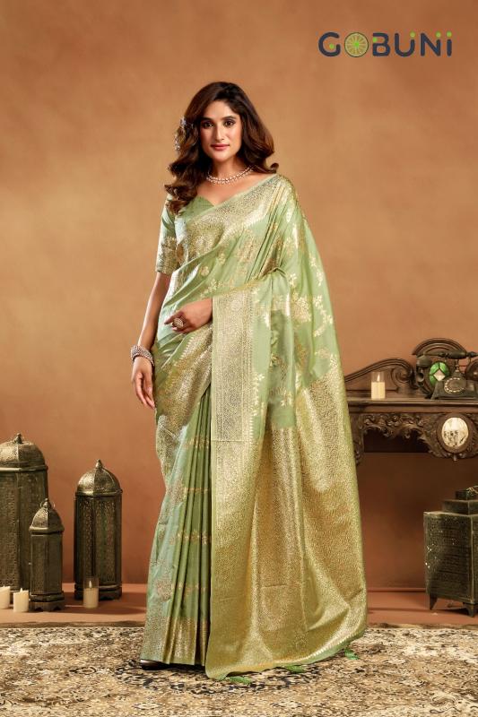Gobuni Srivalli catalog surat market saree price - Sanvari Fashion