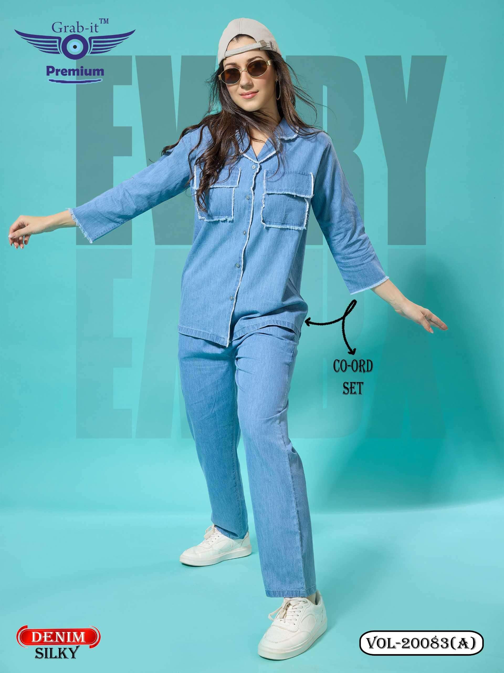 Grab it 20083 catalog modest co ords - Sanvari Fashion