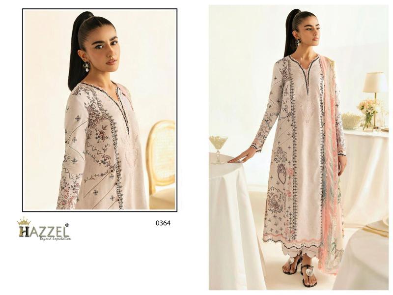 Hazzel Maria B 0363 & 0364 catalog wholesale factory price pakistani suit - Sanvari Fashion