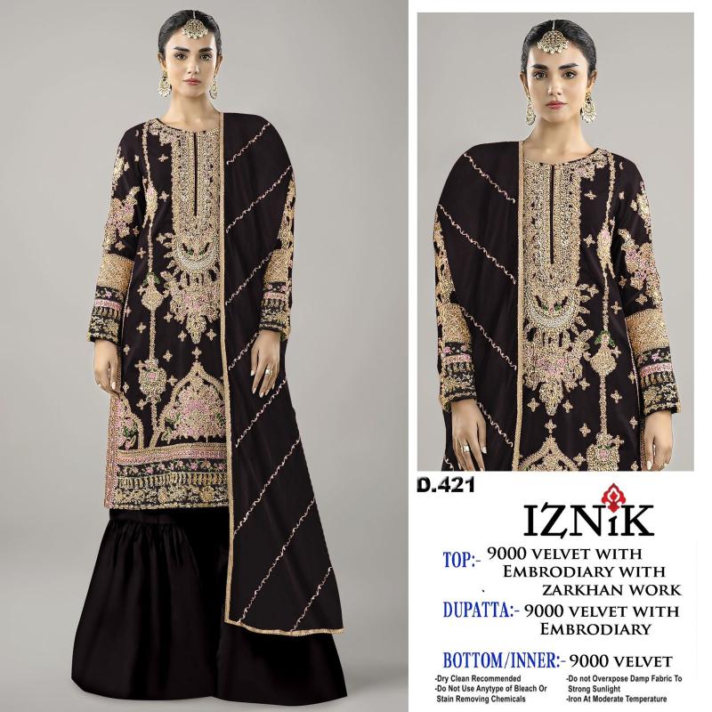 Iznik 421 Catalog pakistani suit wholesale market - Sanvari Fashion