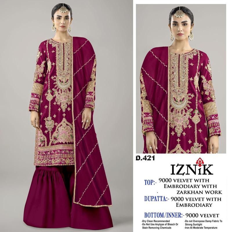 Iznik 421 Catalog pakistani suit wholesale market - Sanvari Fashion