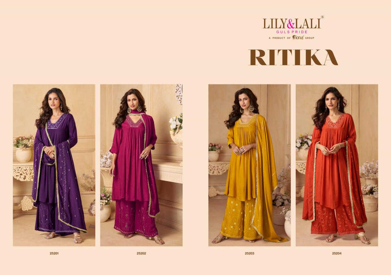 Lily & Lali Ritika catalog wholesale kurti market in india - Sanvari Fashion