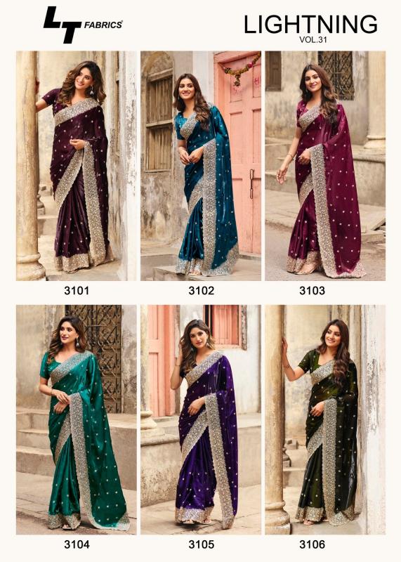 Lt Lightning Vol 31 catalog bombay market surat saree - Sanvari Fashion