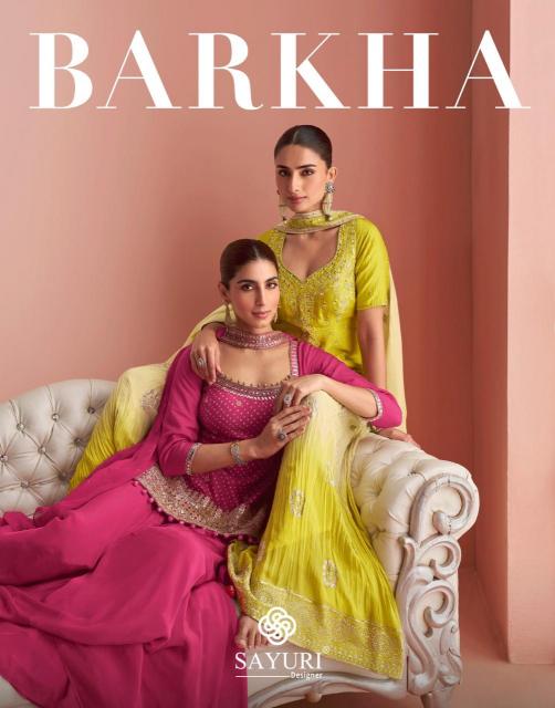 Sayuri Barkha catalog desginer salwar kameez wholesaler - Sanvari Fashion