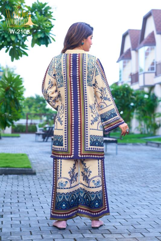 The Wonder Woman W 2108 catalog co ord set wholesale - Sanvari Fashion