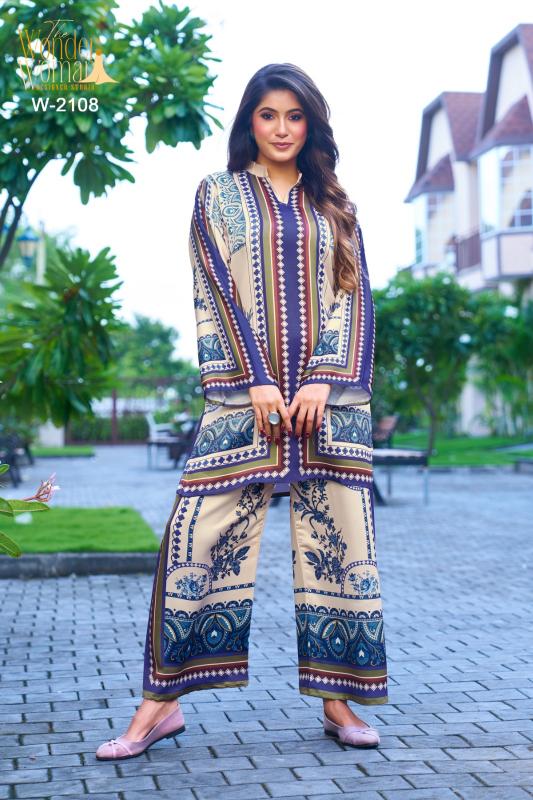 The Wonder Woman W 2108 catalog co ord set wholesale - Sanvari Fashion