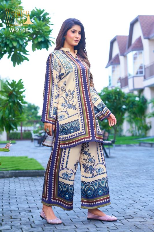 The Wonder Woman W 2108 catalog co ord set wholesale - Sanvari Fashion