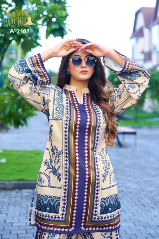 The Wonder Woman W 2108 catalog co ord set wholesale - Sanvari Fashion