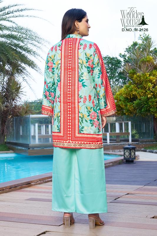 The Wonder Woman W 2126 catalog winter cord set wholesale - Sanvari Fashion