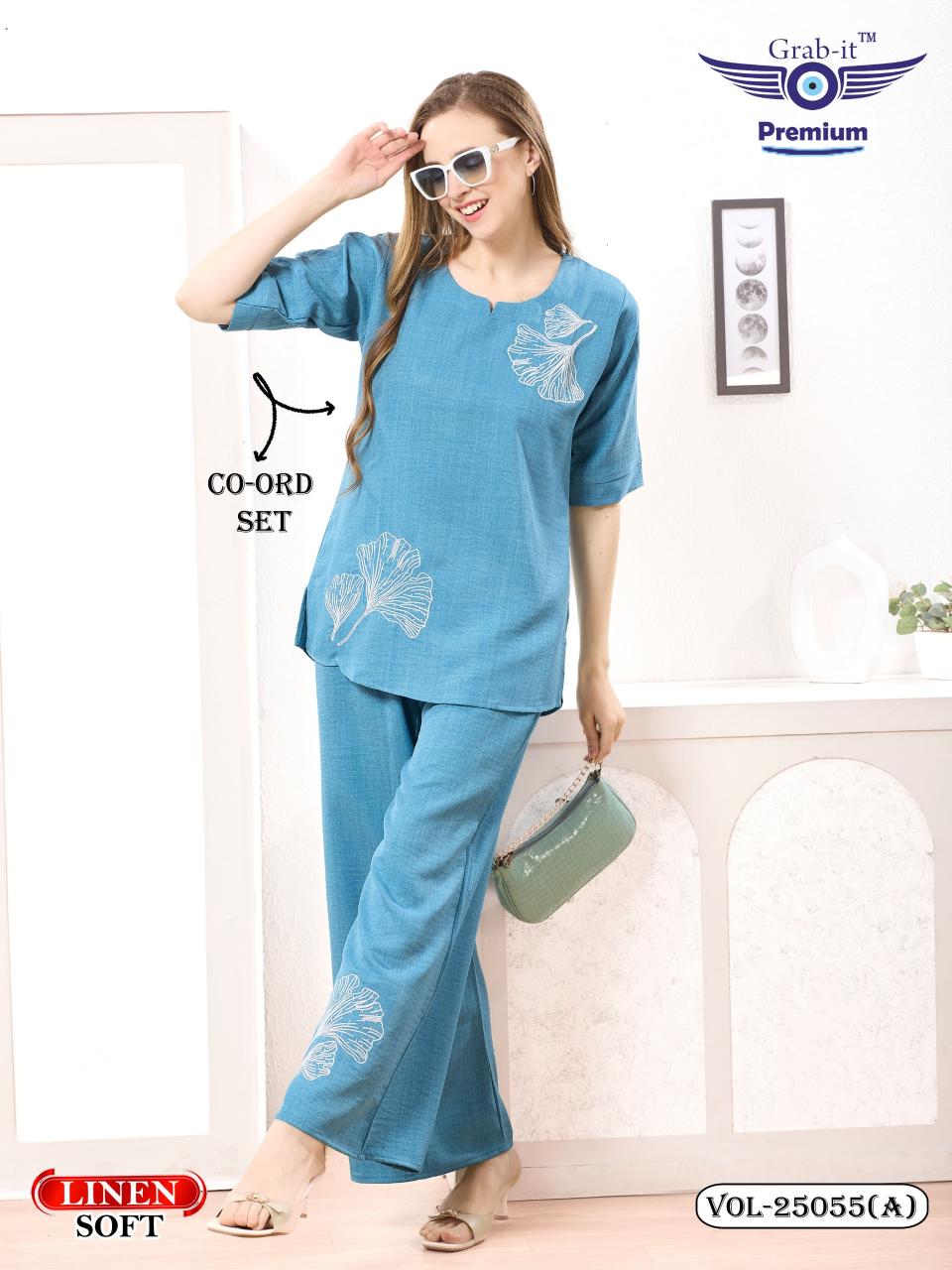 Grab it 25055 catalog co ord set surat  - Sanvari Fashion