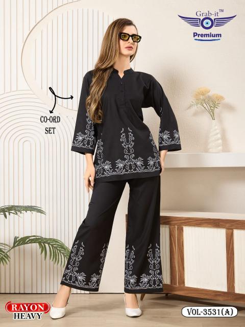 Grab it 3531 catalog coord set manufacturers - Sanvari Fashion