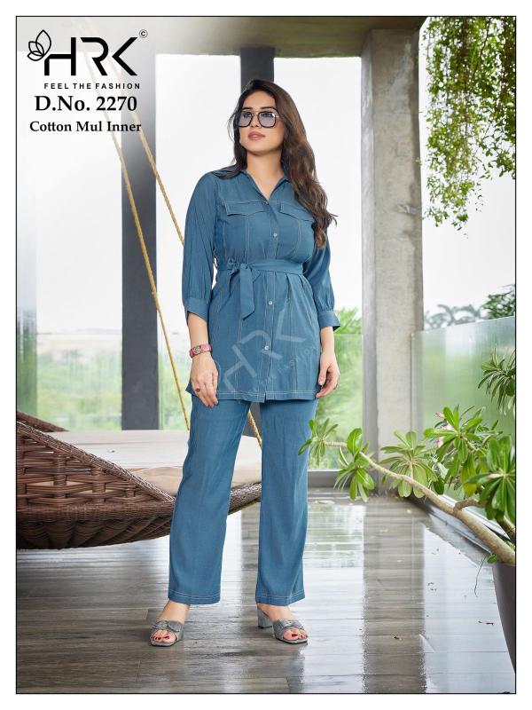 HRK 2270 catalog co ord set wholesaler mumbai - Sanvari Fashion