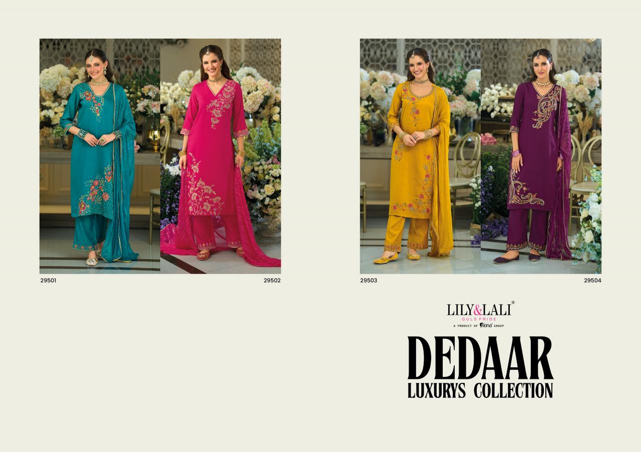 Lily & Lali Dedaar catalog branded kurtis wholesale market in mumbai - Sanvari Fashion