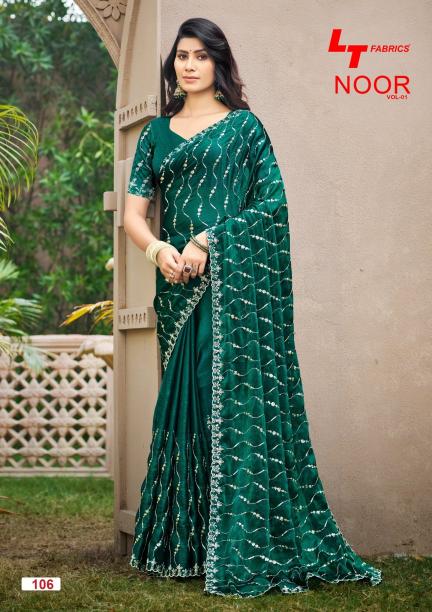 Lt Noor vol 1 catalog fancy sarees surat factory - Sanvari Fashion