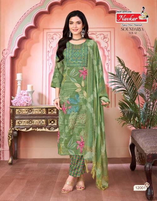 Navkar Soundarya vol 12 catalog best brands for kurtis - Sanvari Fashion