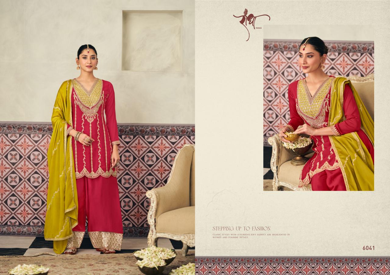 Radha Trendz Heer catalog Work Designer Salwar Kameez - Sanvari Fashion
