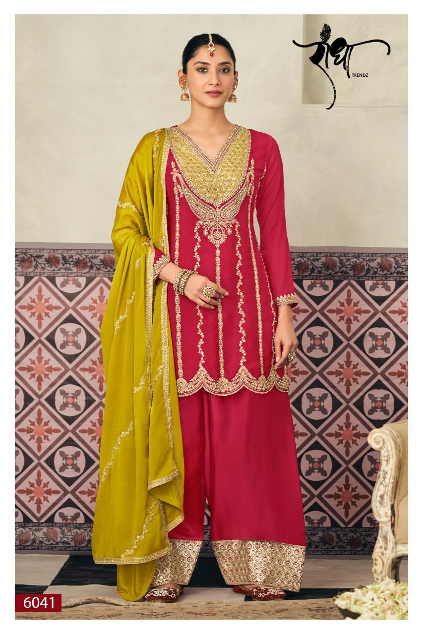 Radha Trendz Heer catalog Work Designer Salwar Kameez - Sanvari Fashion