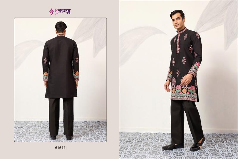 Shubhvastra The Grand Kurta catalog mens Thread Work Kurta And Pant - Sanvari Fashion