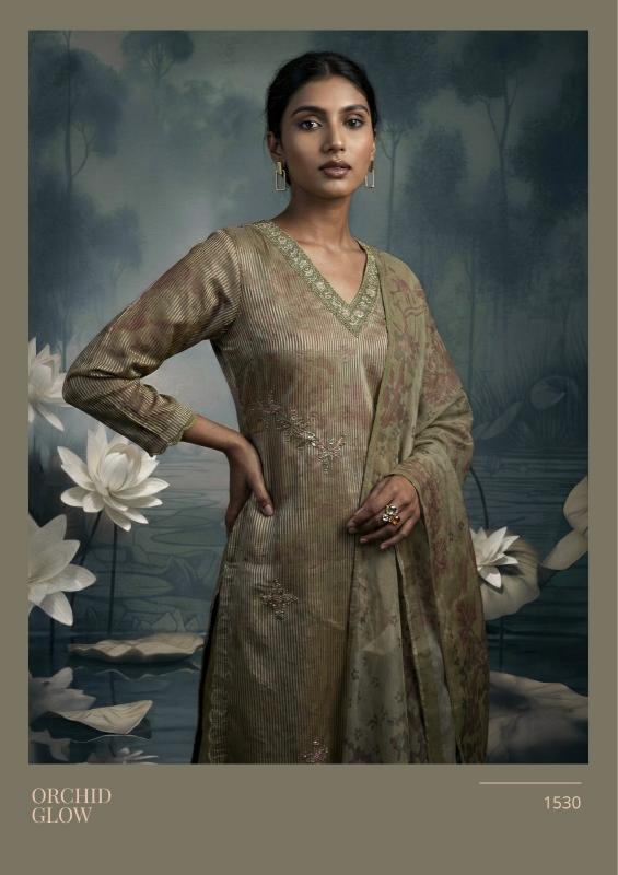T&M Orchid Glow catalog wholesale dealers of salwar kameez in bangalore - Sanvari Fashion