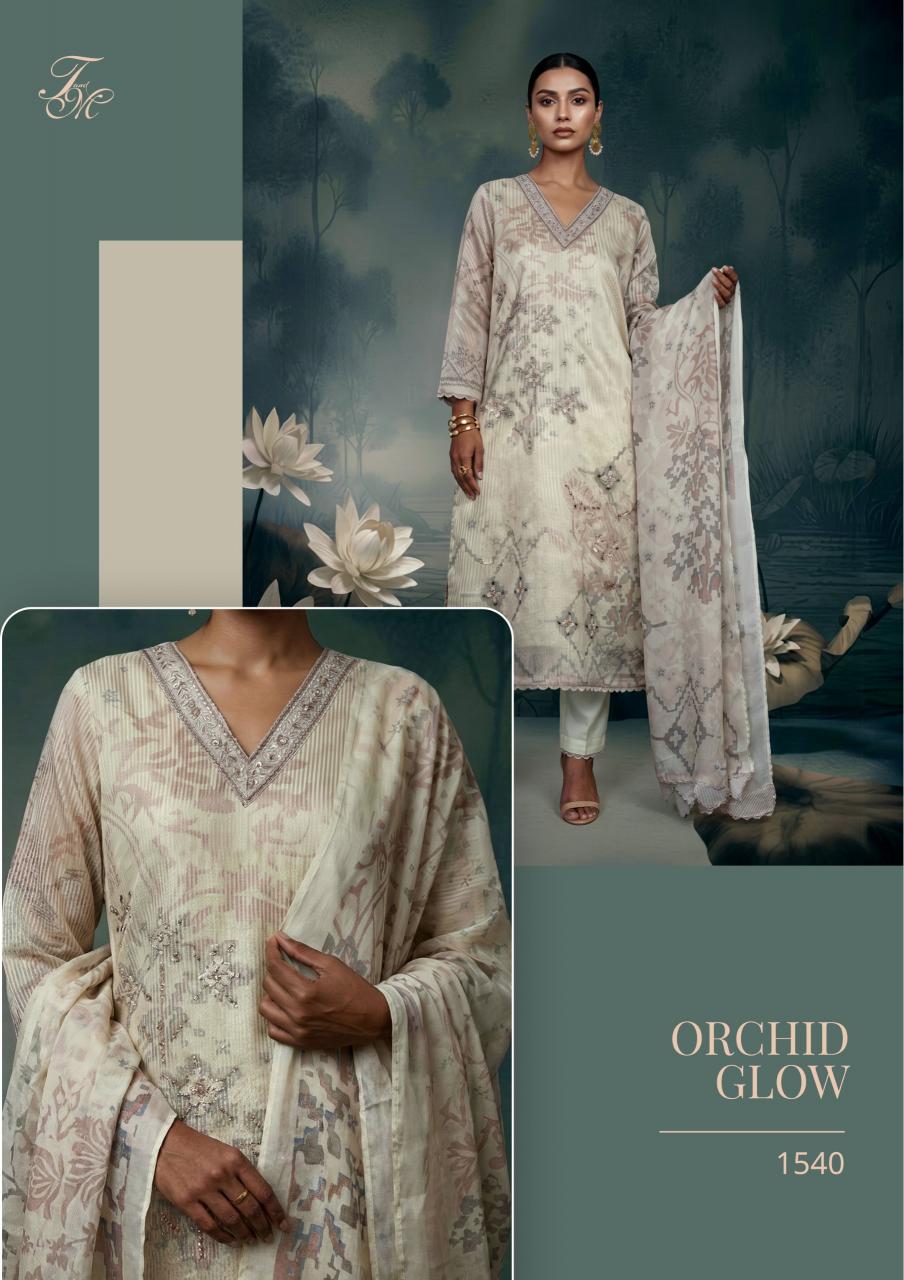 T&M Orchid Glow catalog wholesale dealers of salwar kameez in bangalore - Sanvari Fashion