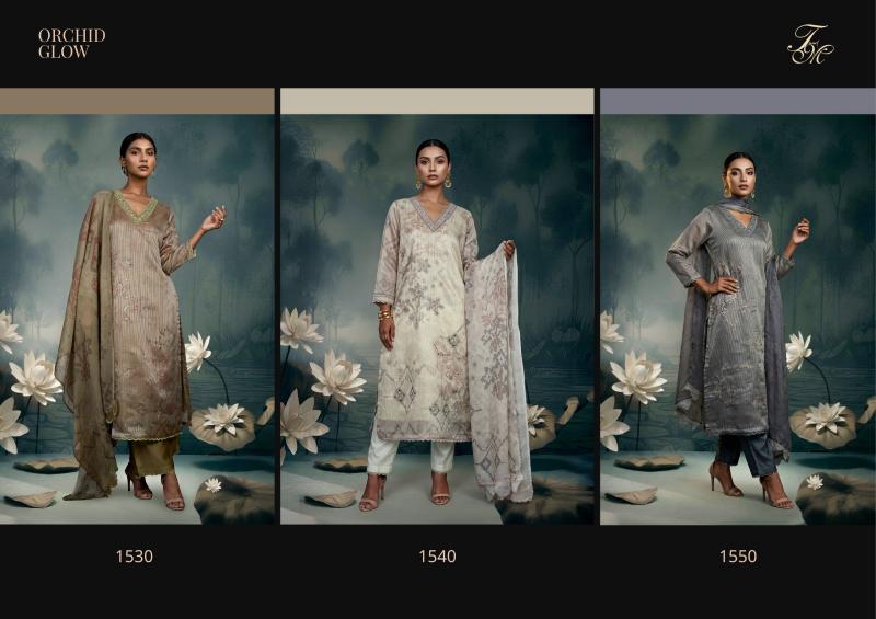 T&M Orchid Glow catalog wholesale dealers of salwar kameez in bangalore - Sanvari Fashion