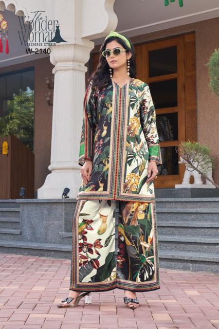 The Wonder Woman W 2140 catalog co ord set wholesale - Sanvari Fashion