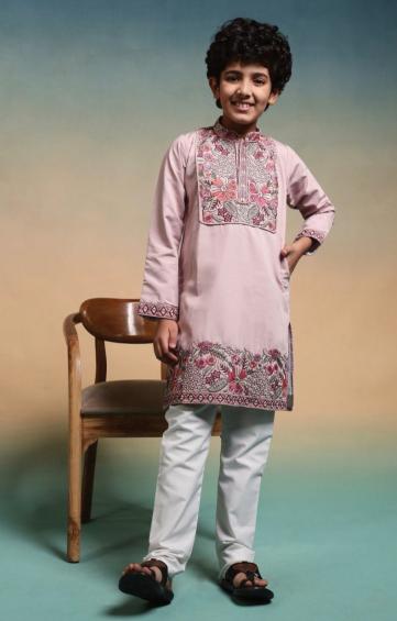 Clleora Shaahi Junior catalog clothes wholesale kids wear ludhiana - Sanvari Fashion