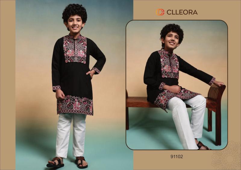 Clleora Shaahi Junior catalog clothes wholesale kids wear ludhiana - Sanvari Fashion