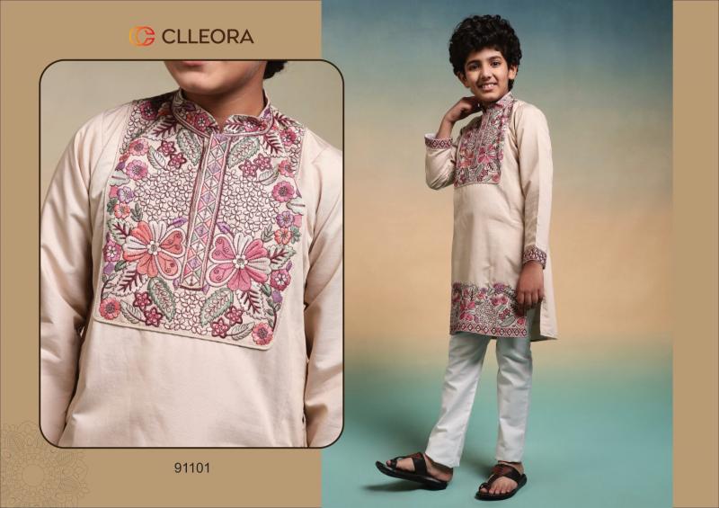 Clleora Shaahi Junior catalog clothes wholesale kids wear ludhiana - Sanvari Fashion