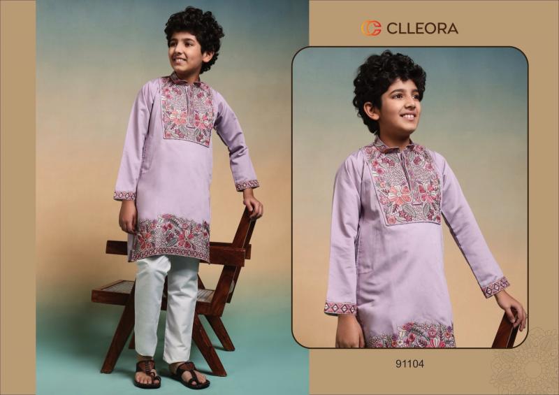 Clleora Shaahi Junior catalog clothes wholesale kids wear ludhiana - Sanvari Fashion