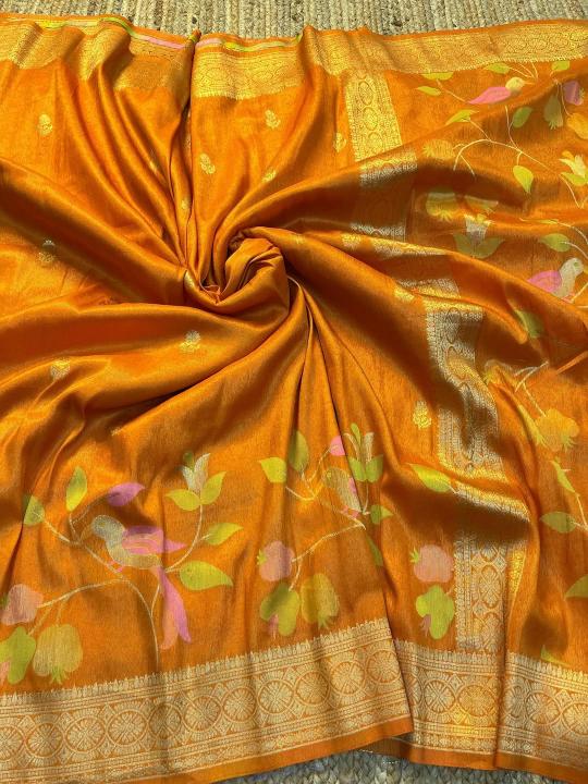 Dazira Organza Tissue silk vol 4 catalog surat saree wholesale - Sanvari Fashion