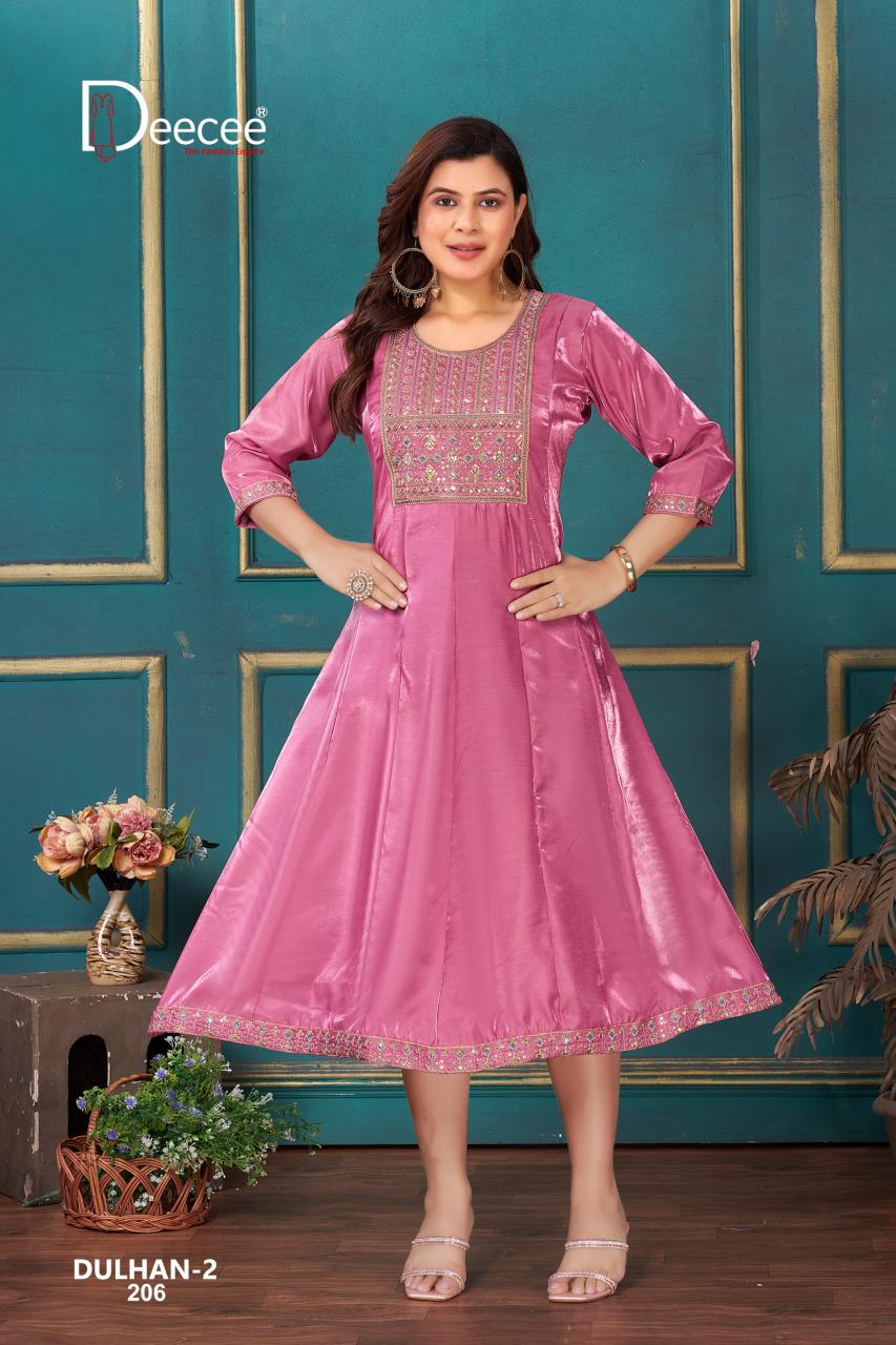 Deecee Dulhan vol 2 catalog branded w kurtis wholesale in pune - Sanvari Fashion