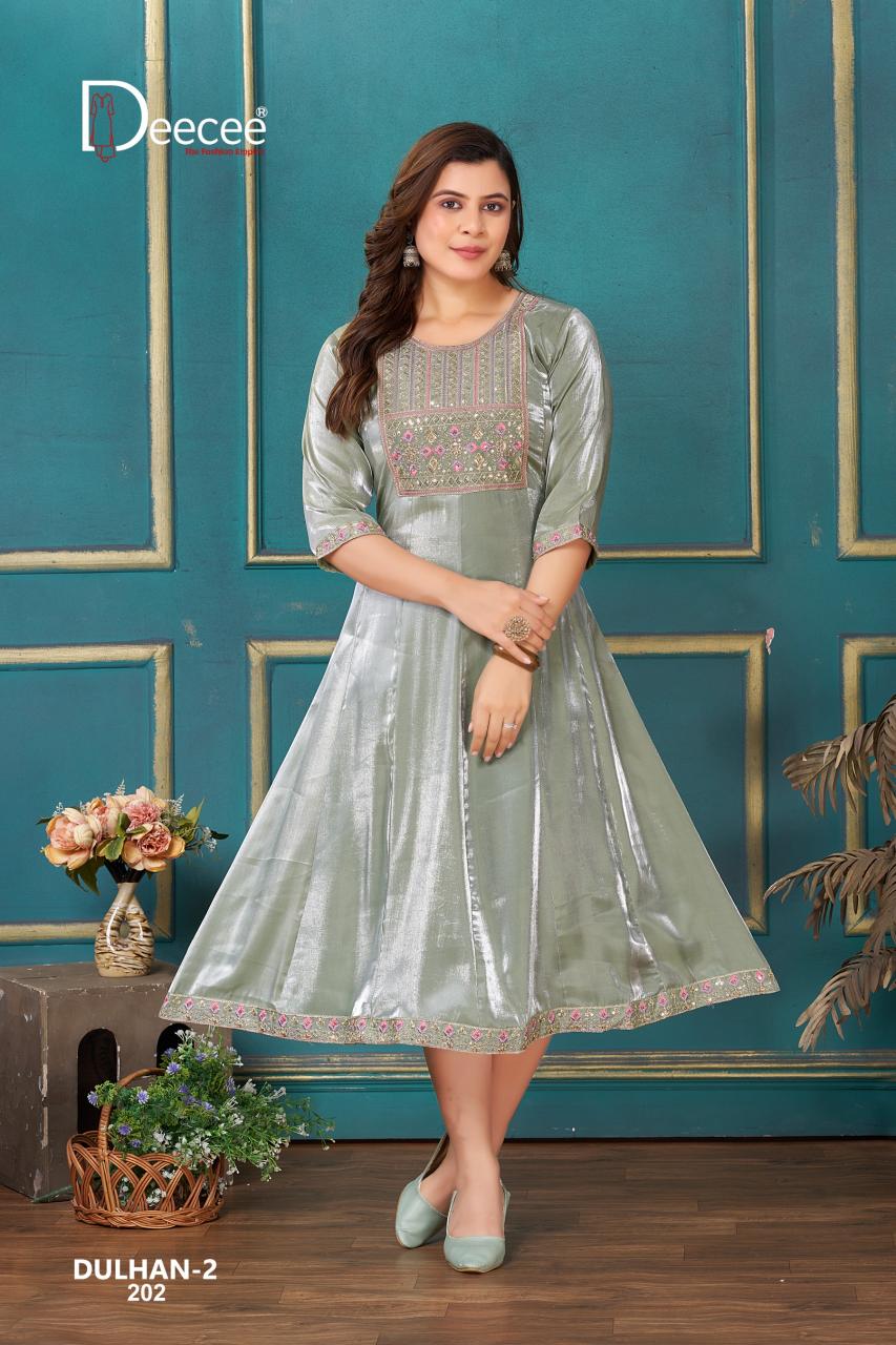 Deecee Dulhan vol 2 catalog branded w kurtis wholesale in pune - Sanvari Fashion