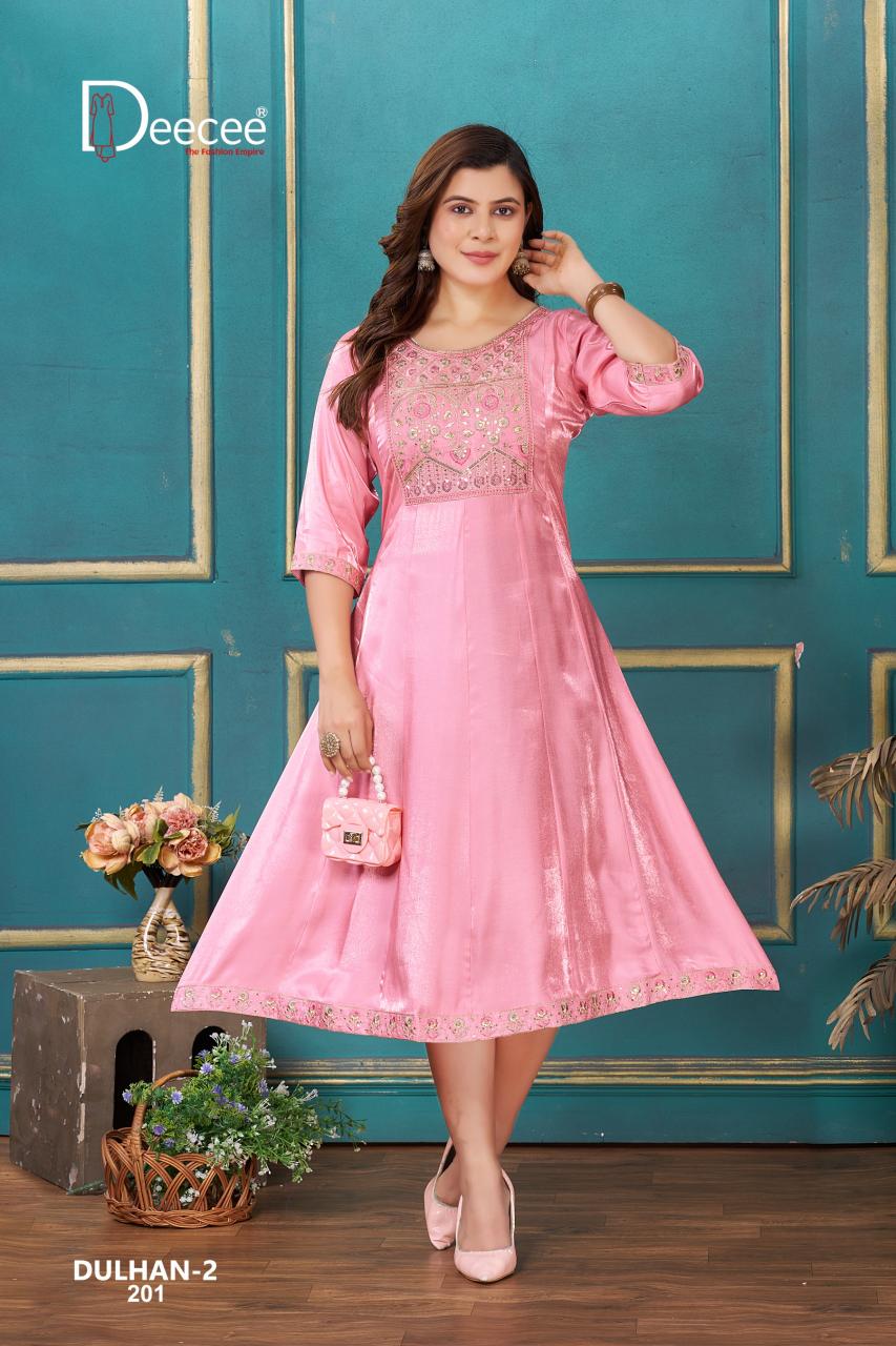 Deecee Dulhan vol 2 catalog branded w kurtis wholesale in pune - Sanvari Fashion