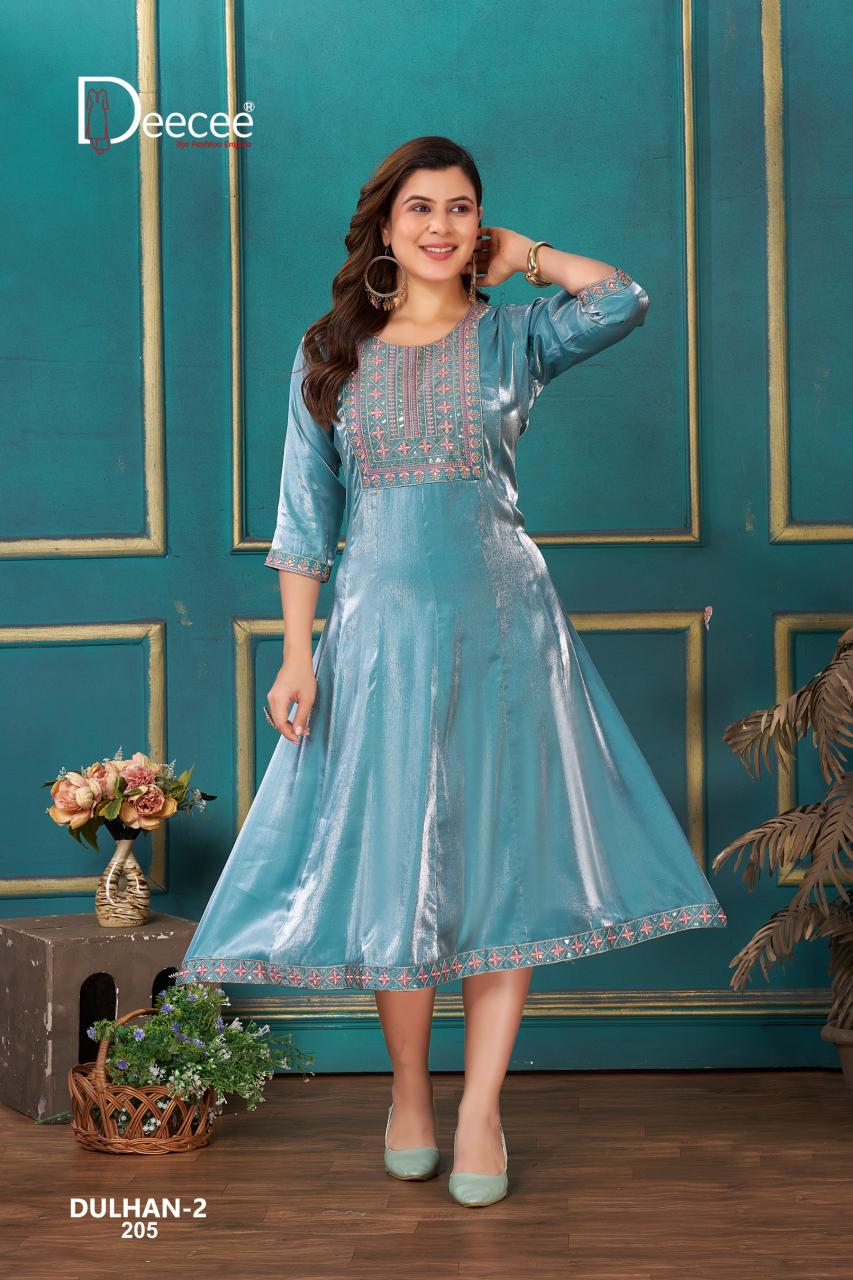 Deecee Dulhan vol 2 catalog branded w kurtis wholesale in pune - Sanvari Fashion
