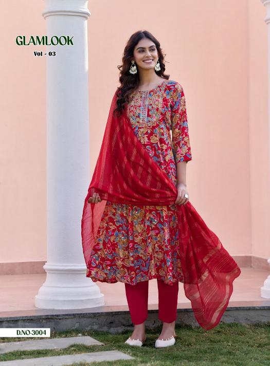 Diya Trends Glamlook vol 3 catalog branded designer kurti wholesale shops in mumbai - Sanvari Fashion