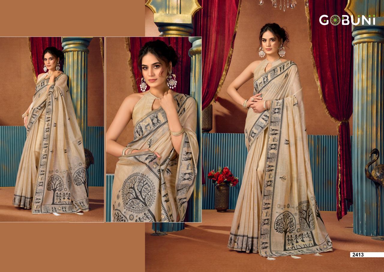 Gobuni Sowmya Vol 2 catalog ahmedabad saree wholesale market - Sanvari Fashion