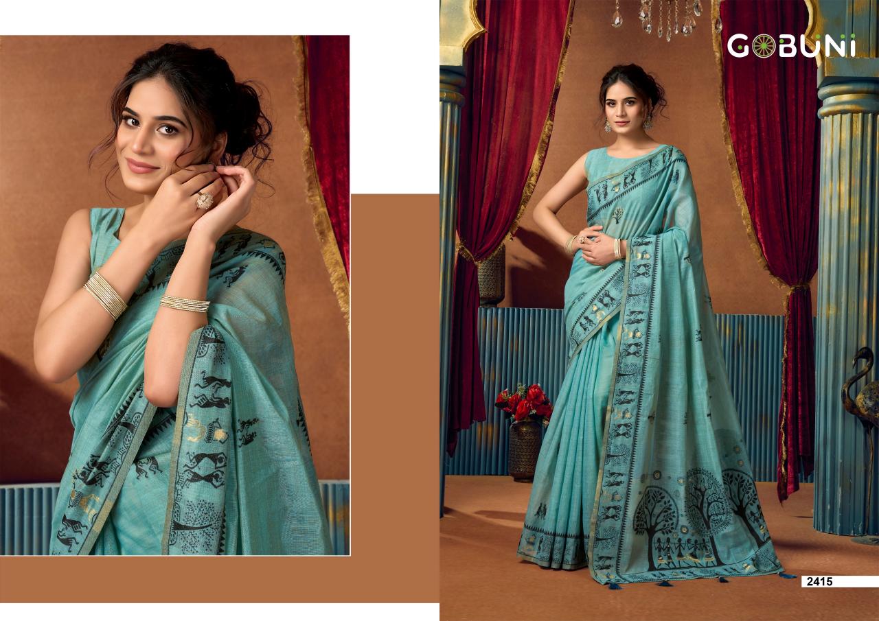 Gobuni Sowmya Vol 2 catalog ahmedabad saree wholesale market - Sanvari Fashion