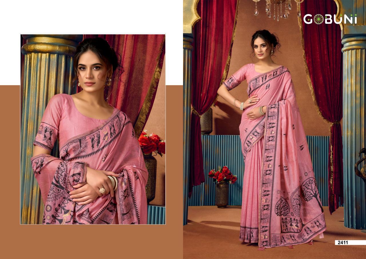 Gobuni Sowmya Vol 2 catalog ahmedabad saree wholesale market - Sanvari Fashion