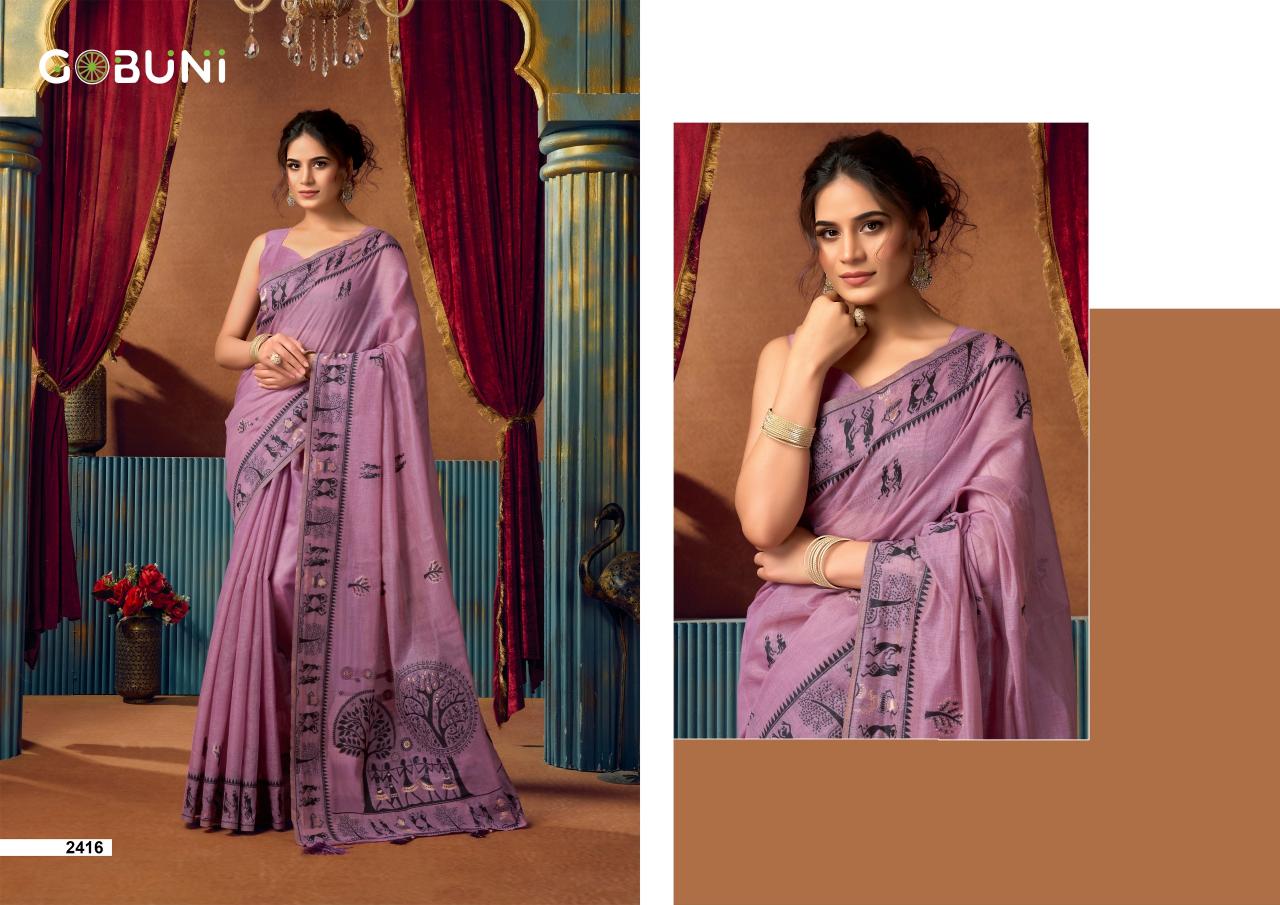 Gobuni Sowmya Vol 2 catalog ahmedabad saree wholesale market - Sanvari Fashion